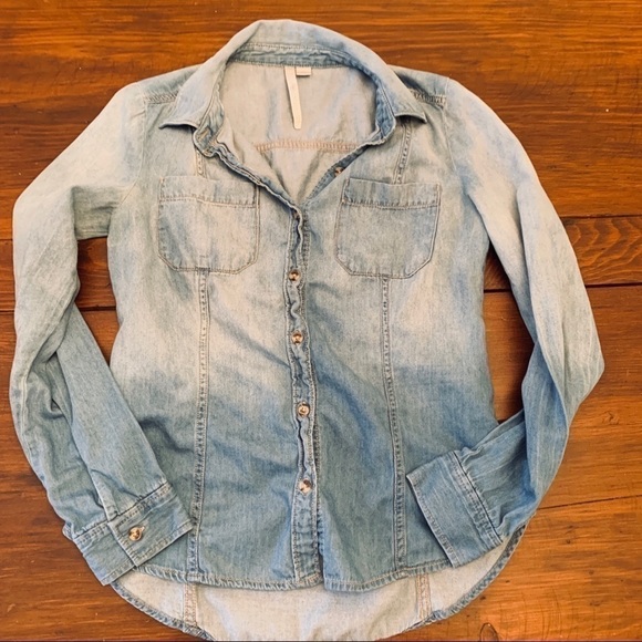 Chambray Shirt Lauren Conrad - Picture 1 of 5
